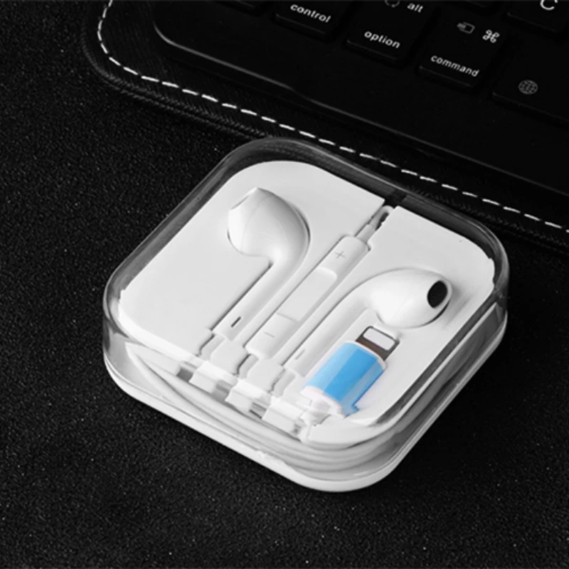 Проводные наушники для Apple ipad IPhone 7 8 Plus X XR XS Max спортивные наушники высокого качества стерео микрофон гарнитура