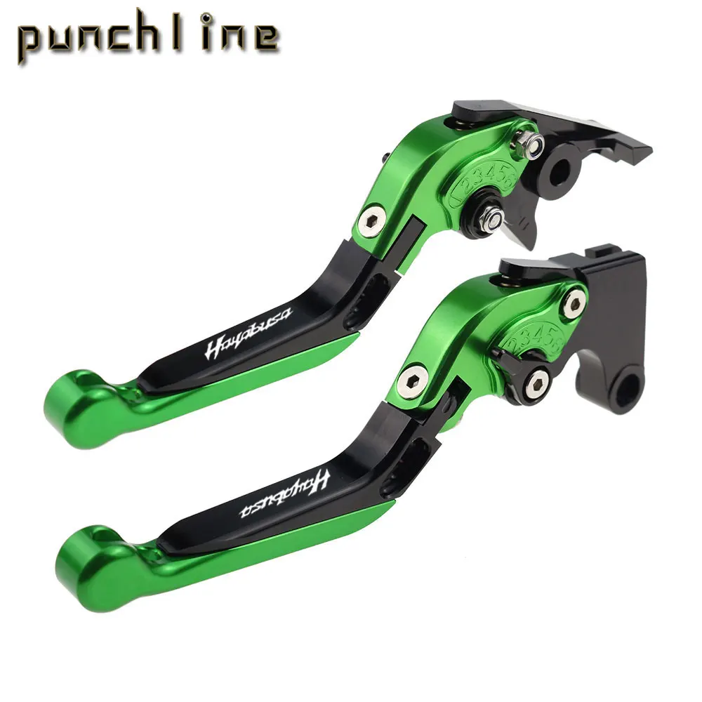 

Fit For GSX1300R HAYABUSA GSX 1300R 1999-2007 Motorcycle CNC Accessories Folding Extendable Brake Clutch Levers Handle Set