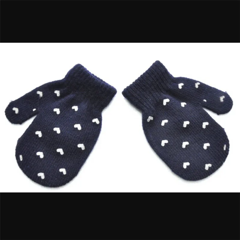 Перчатки вязаные детские белые синие серые зимние | Детская одежда и обувь