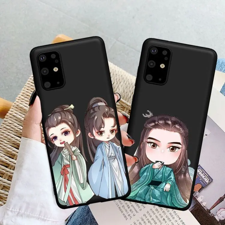 

Hot TV Word of Honor Shan He Ling Soft Black Phone Case For Samsung S20 S21 S7 S8 S9 S10 Plus Note 9 10 20 Ultra Coque Funda