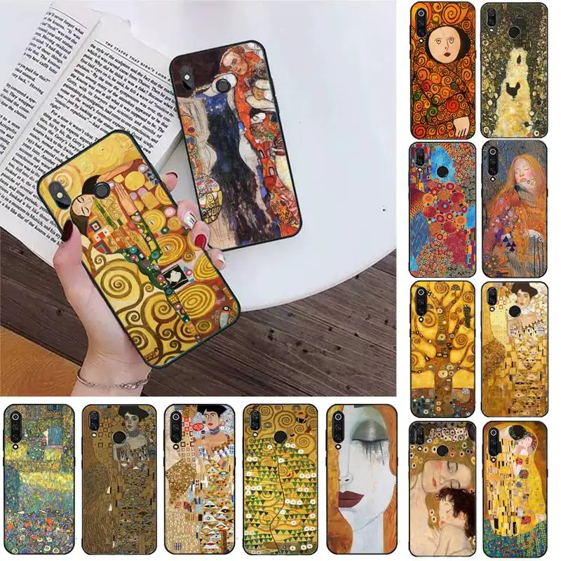 

TOPLBPCS Gustav Klimt Phone Case For Redmi K20 4X GO for Redmi 6pro 7 7A 6 6A 8 5plus note 9 pro Capa