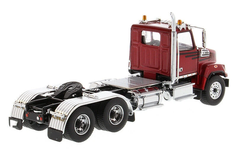 

In Stock Alloy Diecast 1/50 Scale Model car 4700 SF Tandem Day Cab Truck 71037 Dump Truck Red Model for Fans Gifts