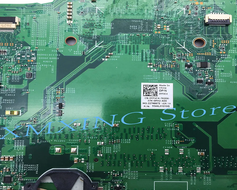 Материнская плата FULCOL для ноутбука DELL Inspiron 3437 5437 I5-4200U CPU CN-0YFVC4 0YFVC4 YFVC4