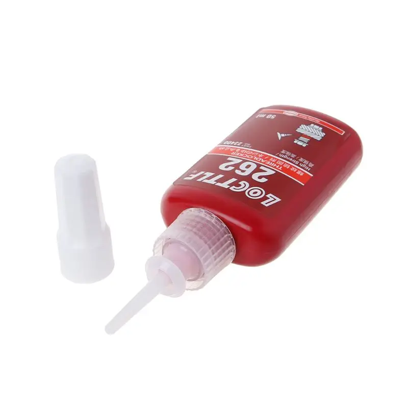 

262 Thread Locker Adhesive Sealant Glue Locktite Prevent Oxidation Screw Use