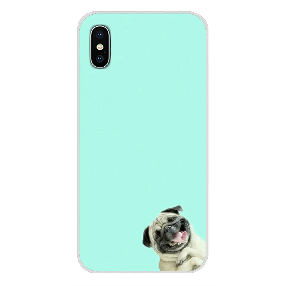 Для huawei Коврики Honor 4C 5C 5X6X7 7A 7C, 8, 9, 10, 8C 8X20 Lite Pro Аксессуары телефон оболочки чехлы животных милая собака мопс - Цвет: images 9