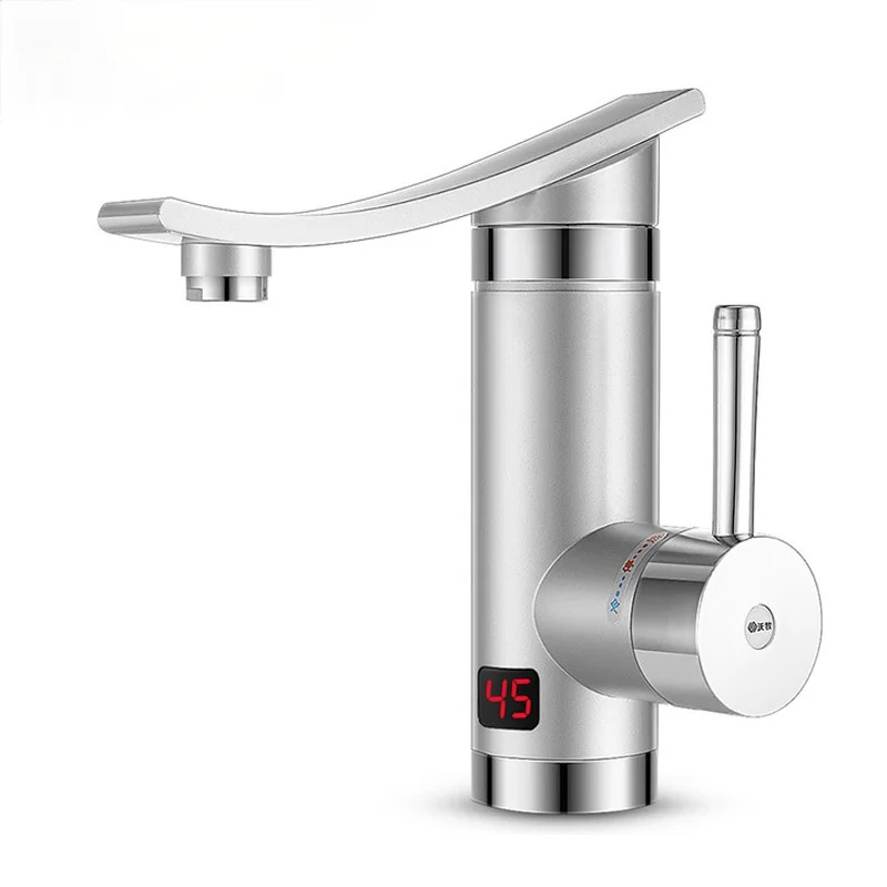 Электрический Мгновенный водонагреватель 3000 Вт кран светодиодный дисплей