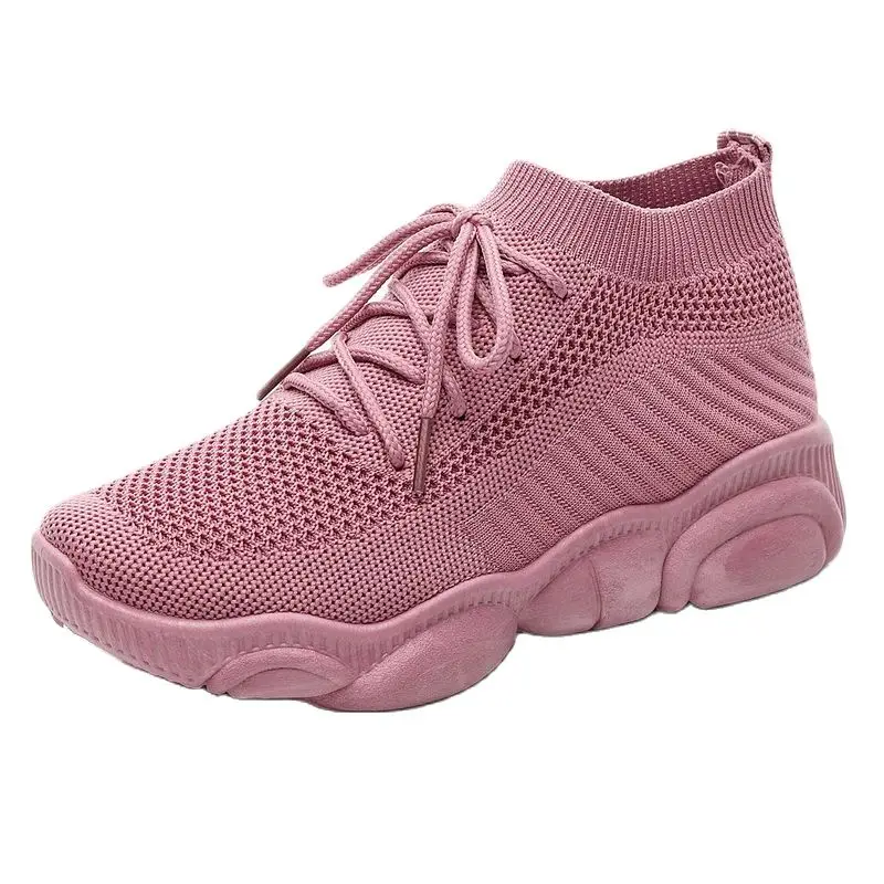 Tenis Mujer 2021 Tennis Shoes for Woman New Trend Breathable Sneakers Platform Chaussure Femme Sport Deportivas Jogging Trainers