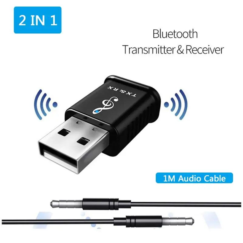 2 в 1 Беспроводной 5 0 USB Bluetooth адаптер приемник передатчик для компьютера ПК