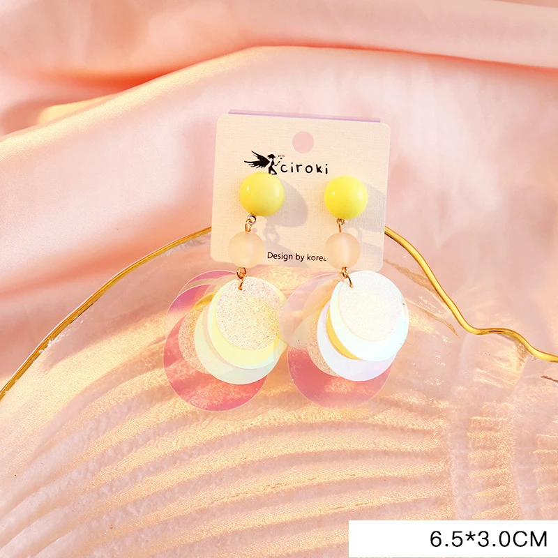 Винтажные женские серьги-гвоздики FACEINS массивные ювелирные украшения с