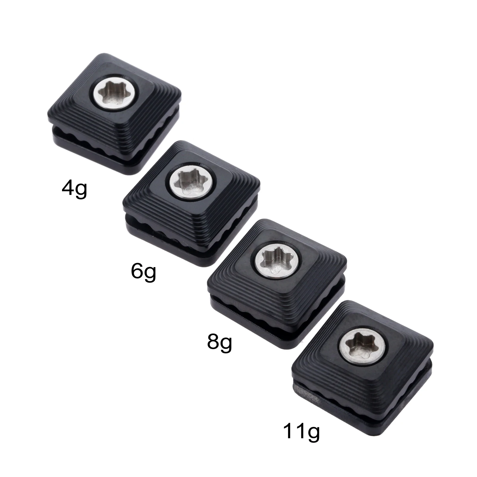 SURIEEN 4Pcs Alloy Golf Weight Screw Replacement For M5 Driver Head Club Heads Accessories 4g 6g 7g 8g 11g 12g 16g | Спорт и