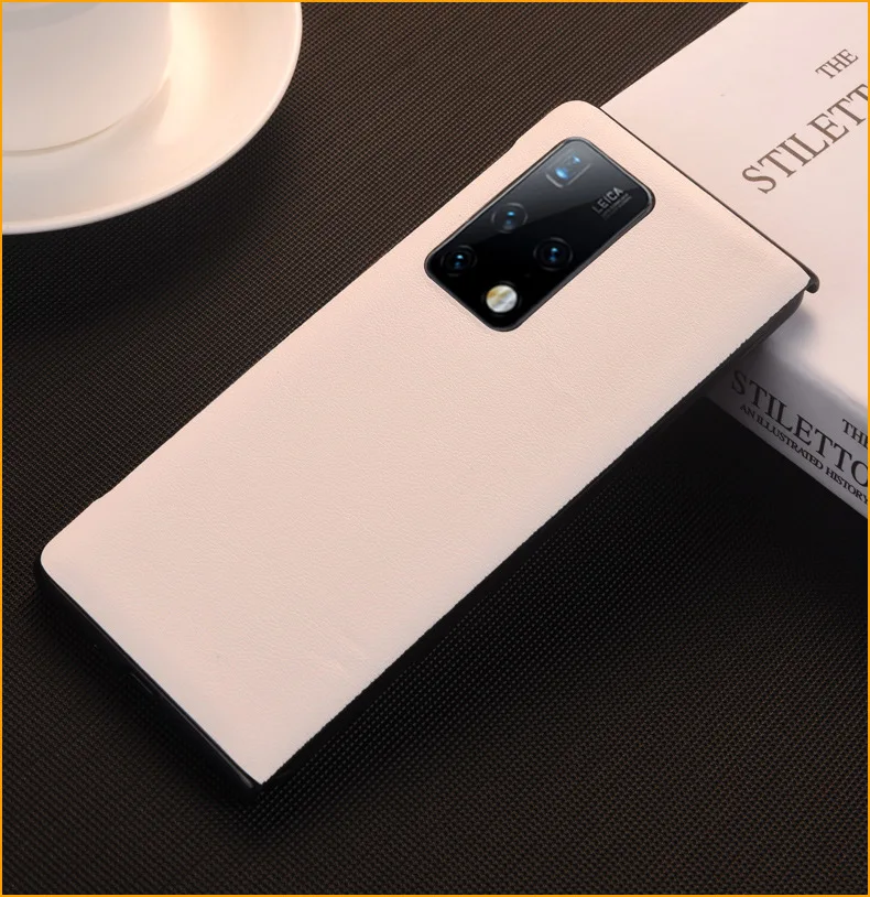 

Plain PU Leather Back Case For Huawei Mate X2 Case For Huawei Mate X2 5G Phone Case 2021 New