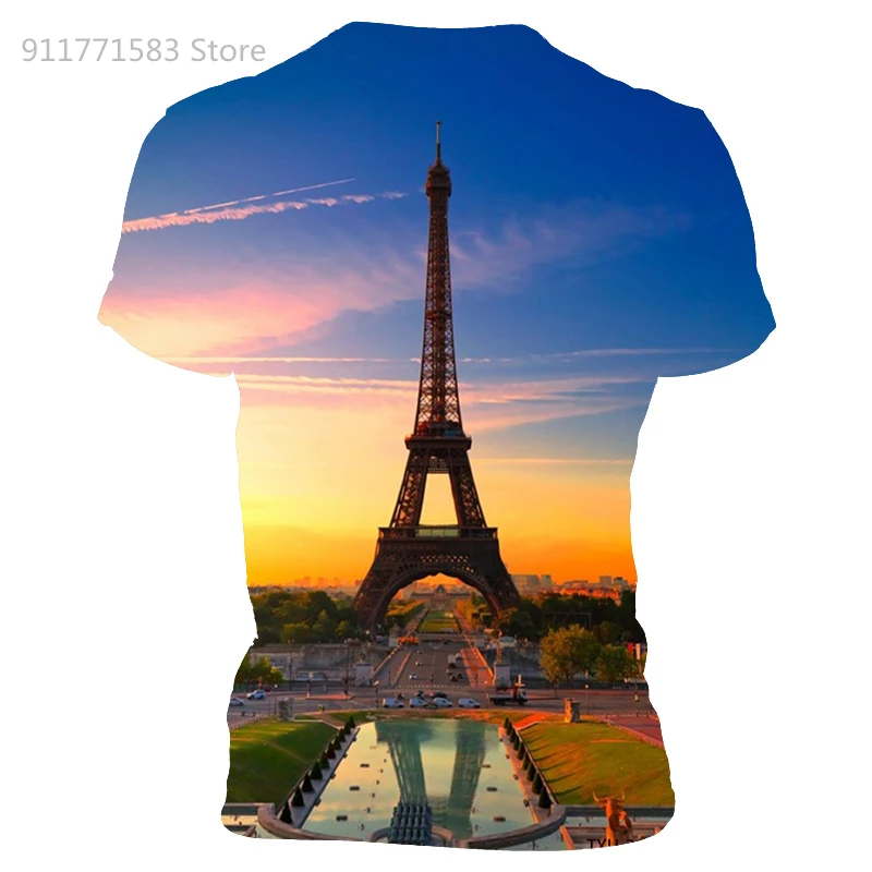 

Nature/Landscape Tree T-shirt Summer Leisure Natural Scenery Full Version 3D T-shirt Cool Men's T-shirt 3D Printing T-shirt Men