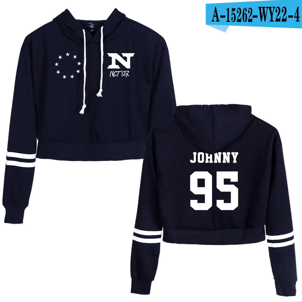 

Nct 127 Neo Casual Spring Women's High Waist Hoodie Sweatshirt