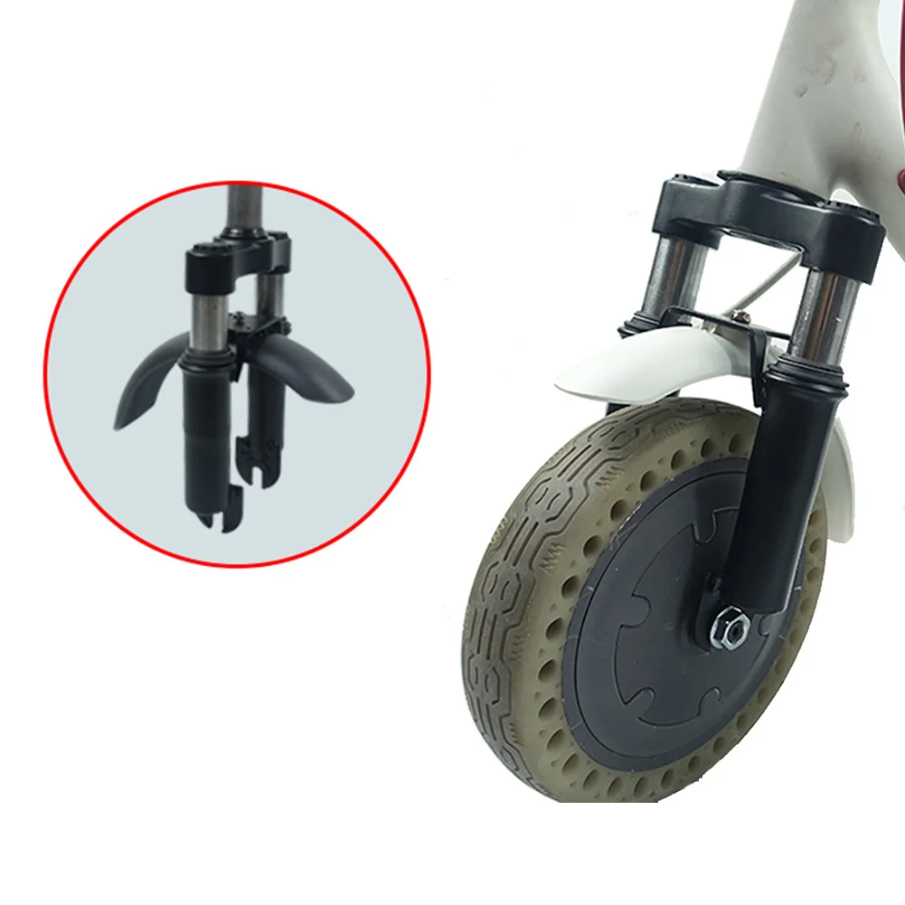 

Front Fork Replacement Set For Xiaomi M365 Electric Scooter Front Fork Assembly Rubber Attachment Durable 2020 New Hot
