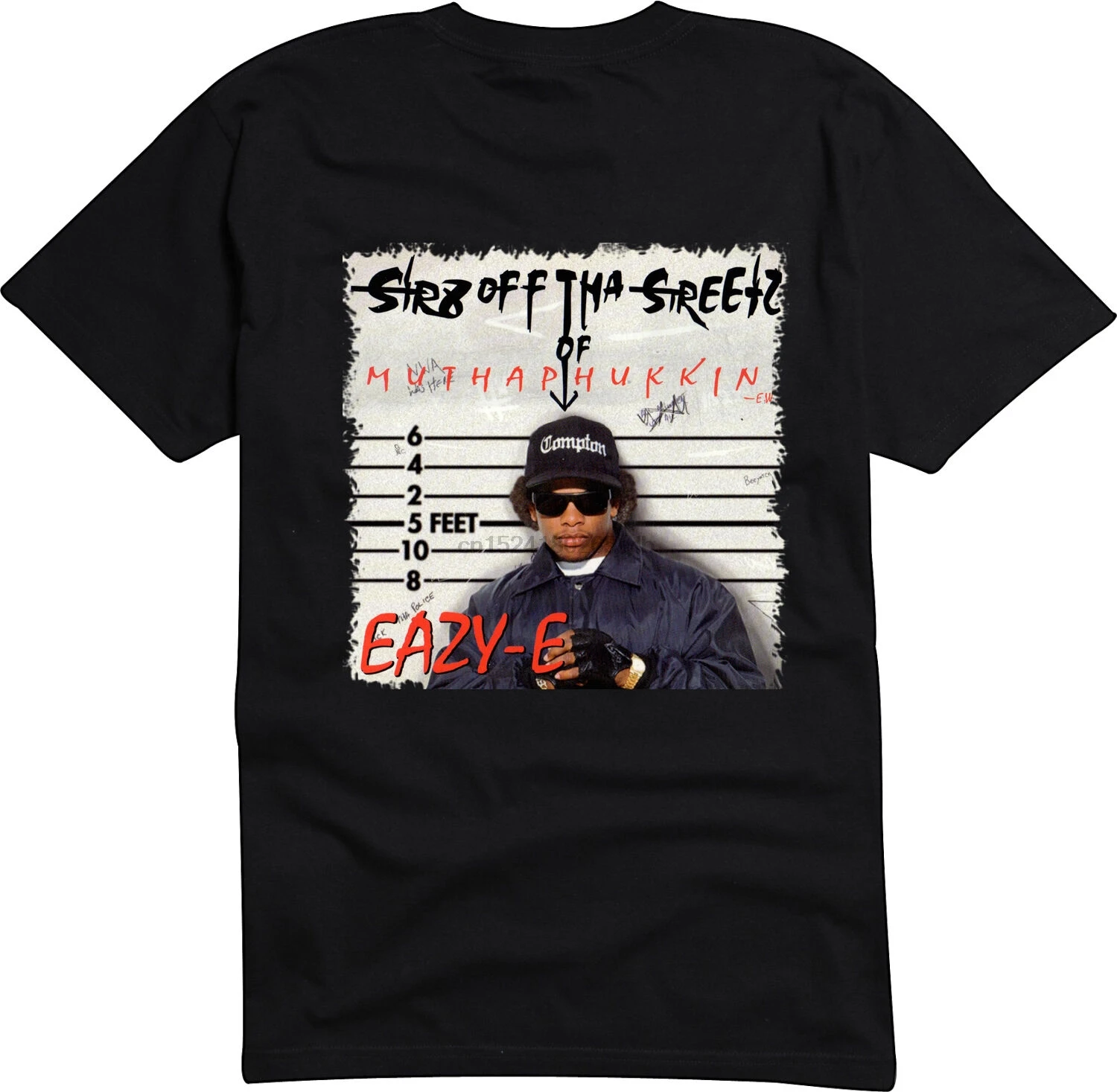 

Eazy E Straight Off The Streets of Compton album shirt