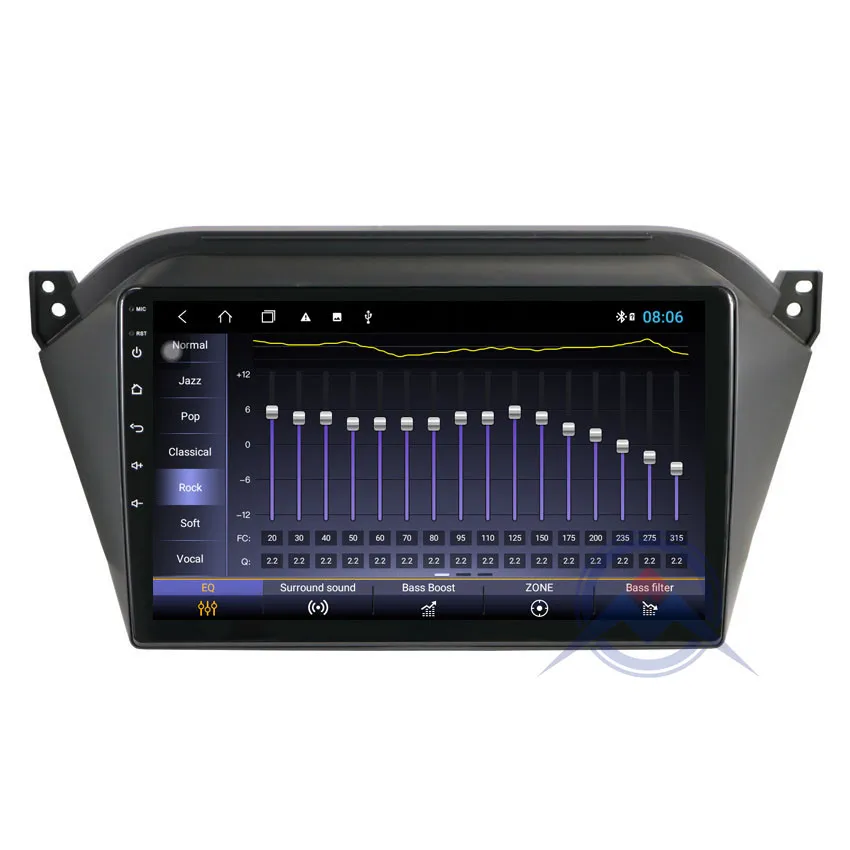 Автомобильный радиоприемник ZOHANAVI DSP PIP Android 10 для JAC S2 t40 2018 мультимедийный