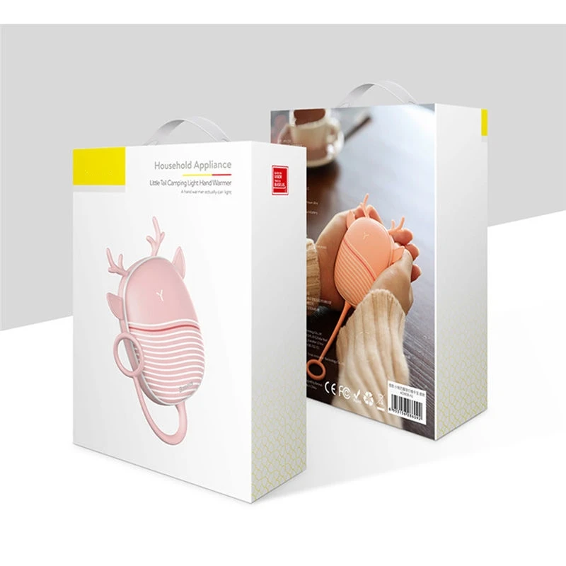 Портативный обогреватель для рук с зарядкой от USB карманный мини мультяшным