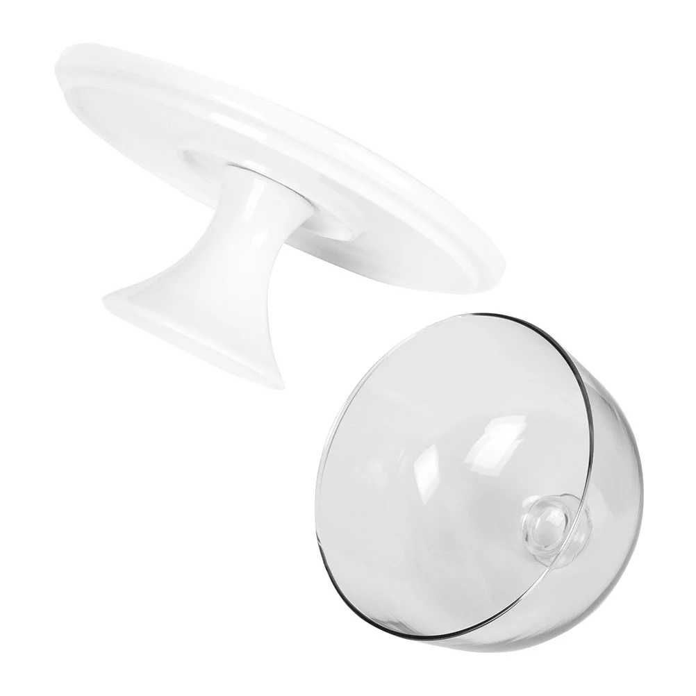 

1 Набор тарелок для хранения десертов, поднос для десертов для вечеринки, тарелки для еды со стеклянной крышкой