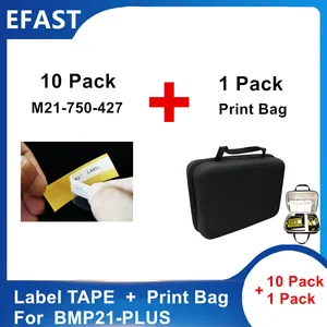 M21 750 427 Label Maker Cartridge BMP21 SET Printer Bag For BMP21 PLUS,BMP21 LAB Printer Shock-absorbing bag,waterproof