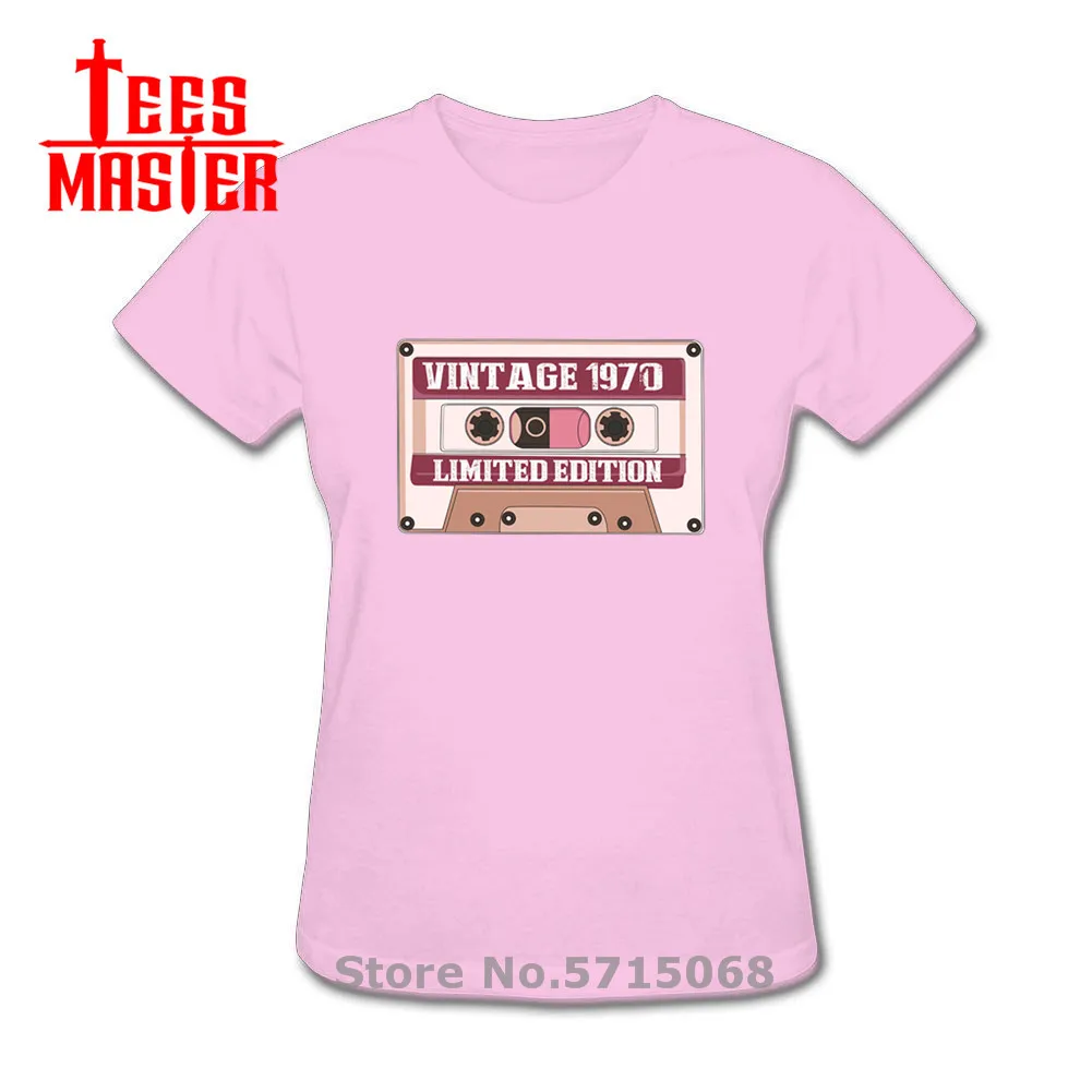 Винтажная футболка для празднования дня рождения 1970 лучший подарок женская