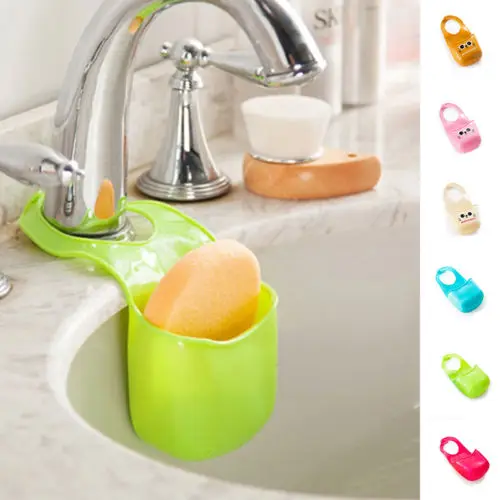 Держатель губки для кухонной раковины ванной комнаты подвесной сетчатый стеллаж