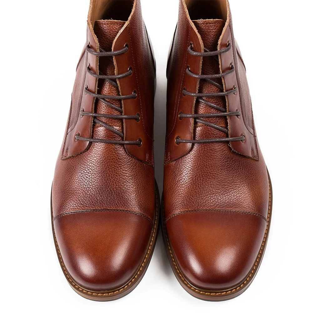 Мужские повседневные Ботинки Martin из натуральной кожи ручной работы на шнуровке