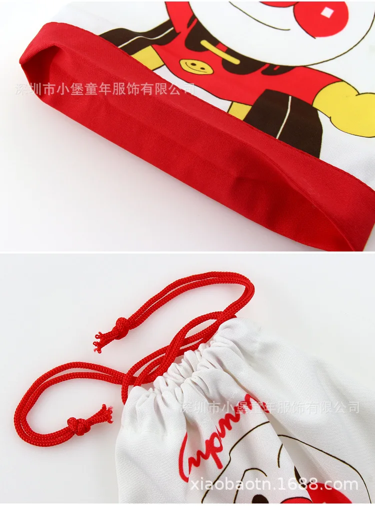 

Student Cute Anpanman Drawstring Sundries Storage Bag Shopping Travel Clothing Dustproof Hanging Bag Mommy Diaper Bags Backpack