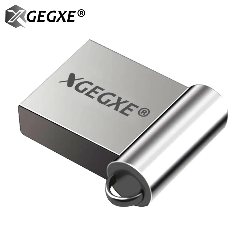 XGEGXE 32 ГБ USB флэш-накопитель Мини-Прыжок 8 Гб 16 64 128 Водонепроницаемый Металлический