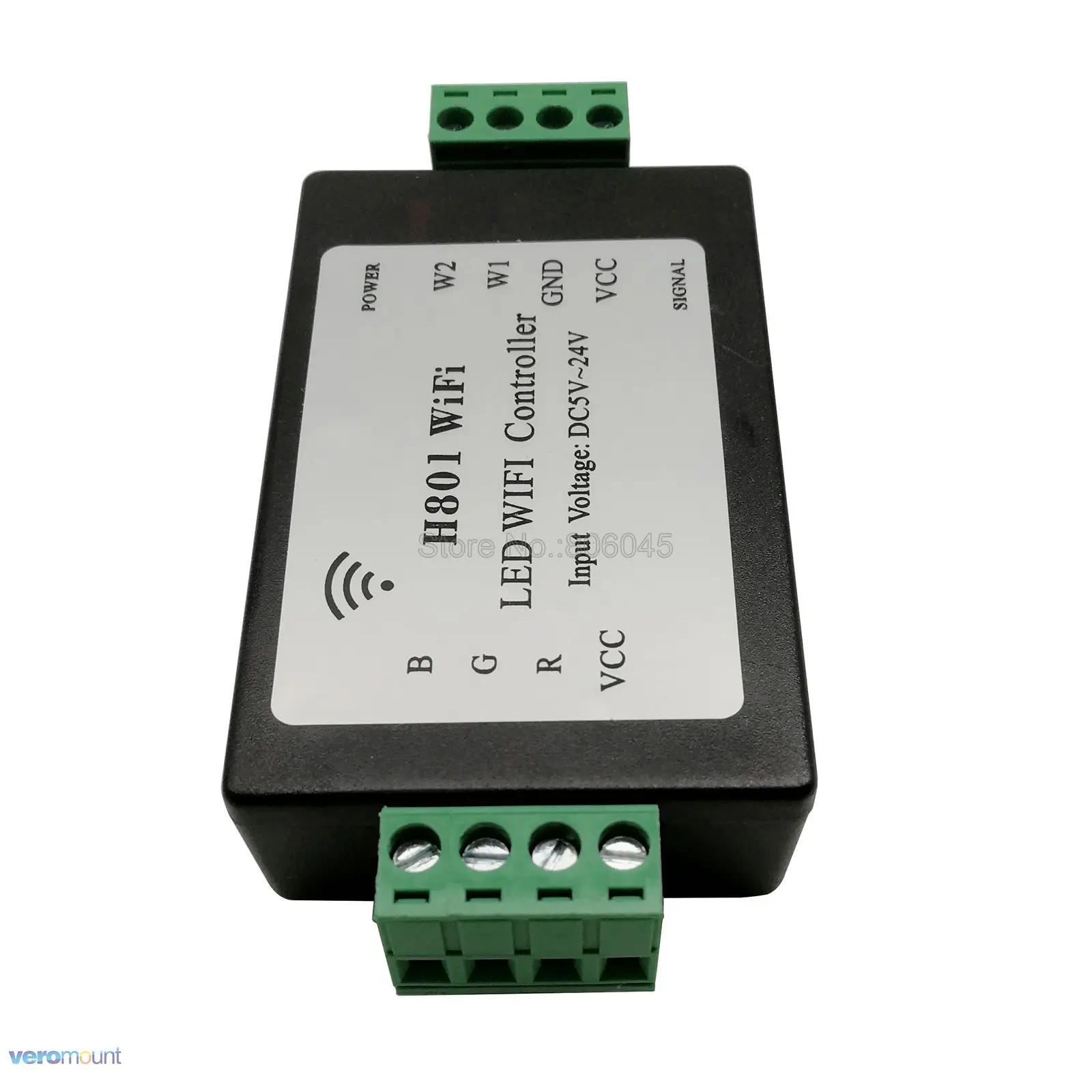 H801 RGBW Wi Fi светодиодный Управление Для полосы светильник лента DC5 24V вход 4CH * 4A