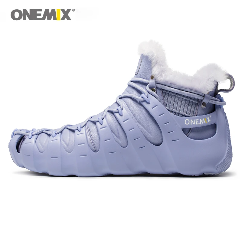 Мужские теплые зимние ботинки ONEMIX Roma универсальные спортивные уличные