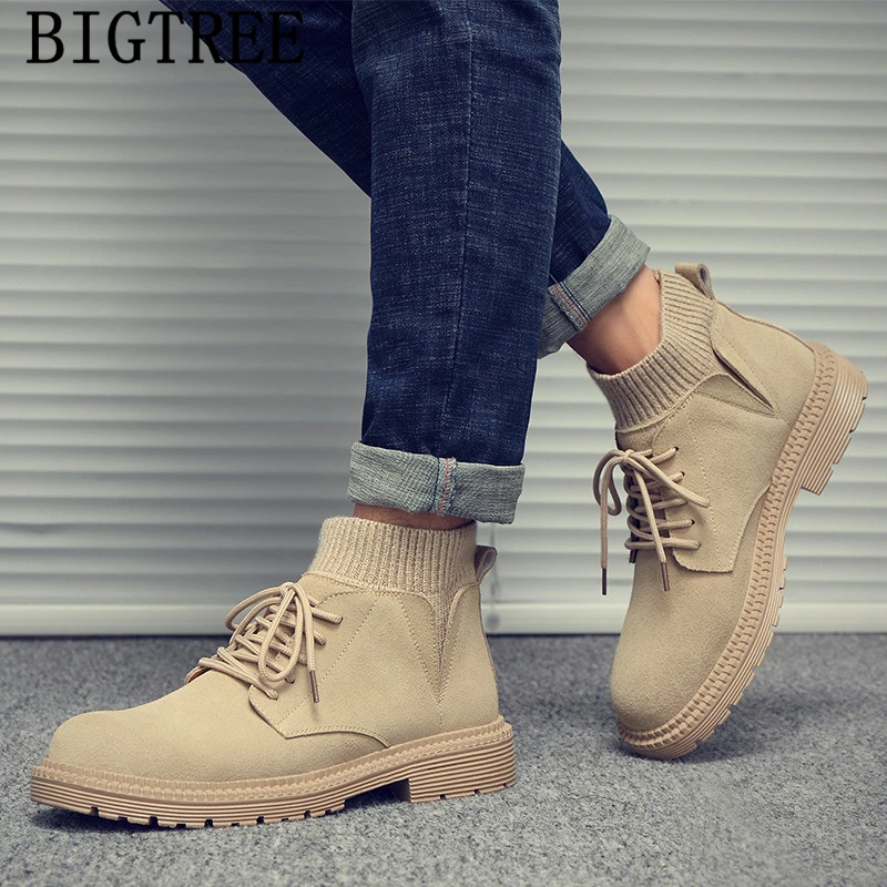Мужская обувь Ботильоны зимняя Мужские Зимние Ботинки Zapatos Hombre Botas Masculina zimnie для