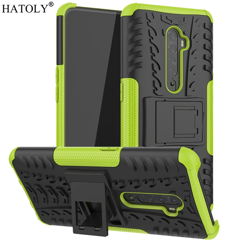 for cover oppo reno 2 case anti knock heavy duty hard armor back cover for reno 2 tpu silicone phone bumper case for oppo reno 2 free global shipping