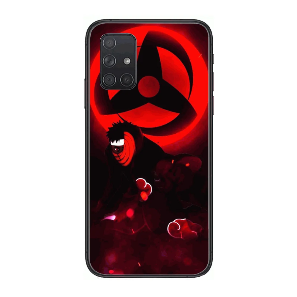 

Japan Comic Ninja Phone Case Hull For Samsung Galaxy A 50 51 20 71 70 40 30 10 E 4G 5G S Black Shell Art Cell Cover