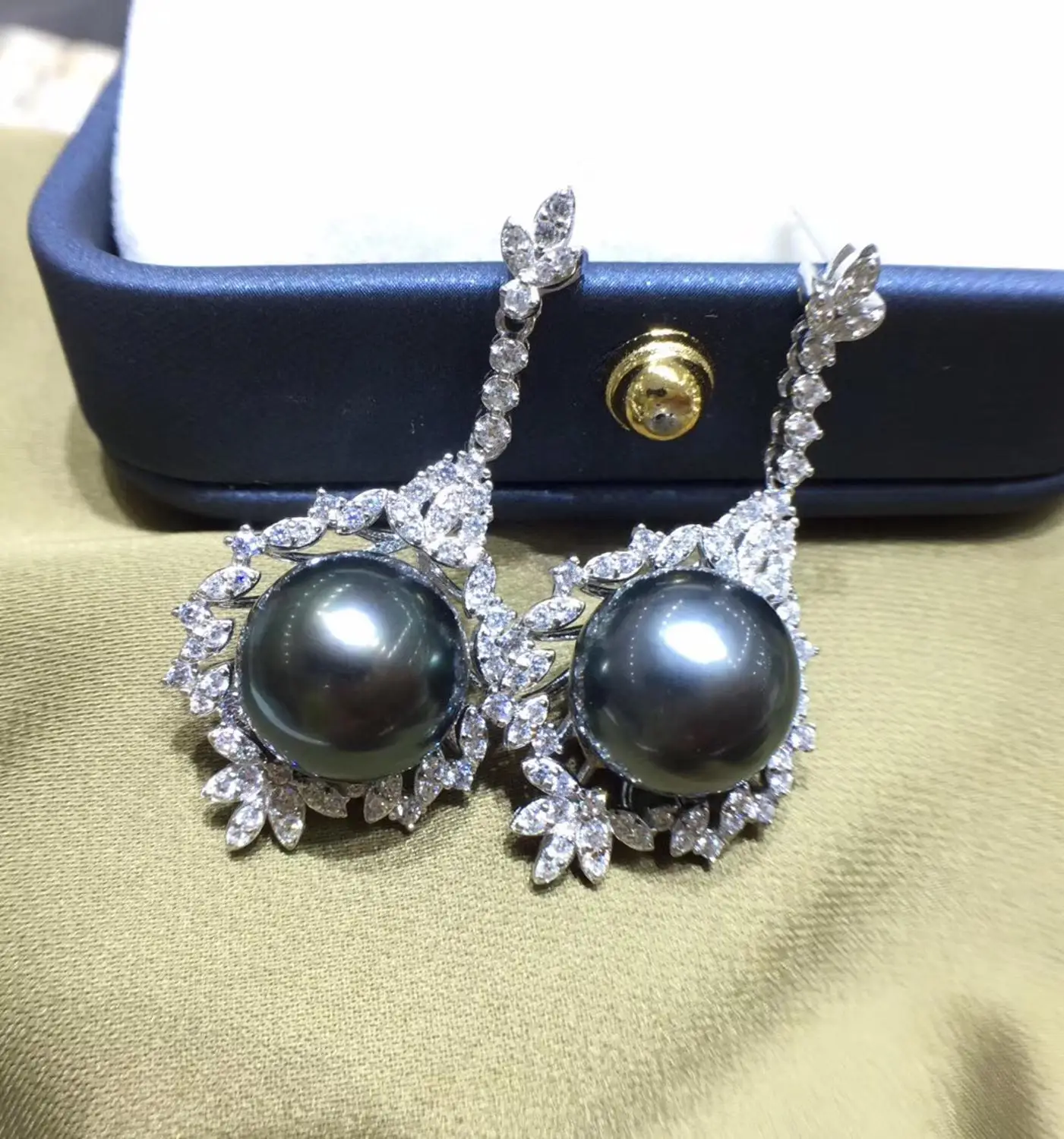 Hot Sale 925 Sterling Silver Earrings Fashion Stud Earrings Settings Findings Jewelry Parts Fittings Women's Accessories