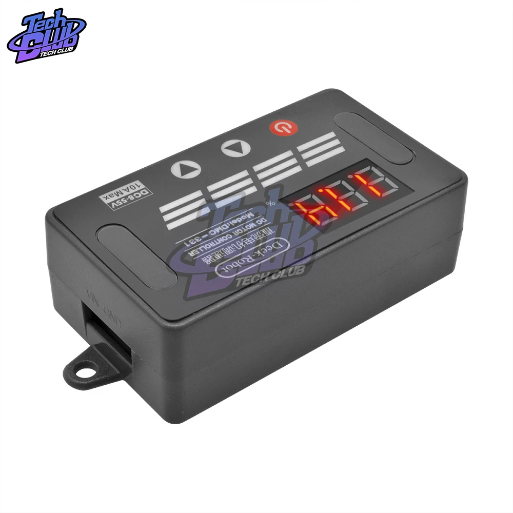 DMC-331 DC 8V-55V ШИМ-регулятор скорости двигателя Controller 10A Mini LED Digital Switch 12V 24V 36V 48V |