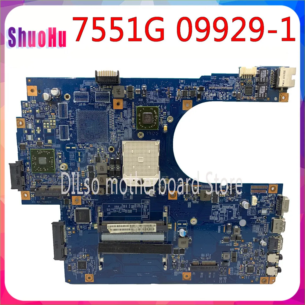 

Материнская плата KEFU 7551G для ноутбука Acer Aspire 7551 7551G, материнская плата DDR3 HM76 Inspiron Intel, 90 дней