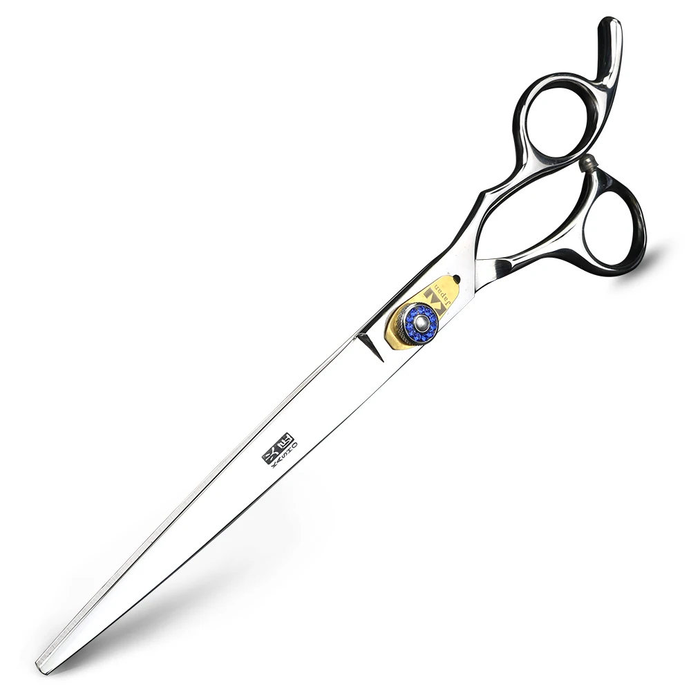 XUAN FENG Professional 8.0 Inch left hand Pet Scissors for Dog Grooming Shears Clipper Animals Hair Cutting | Красота и здоровье