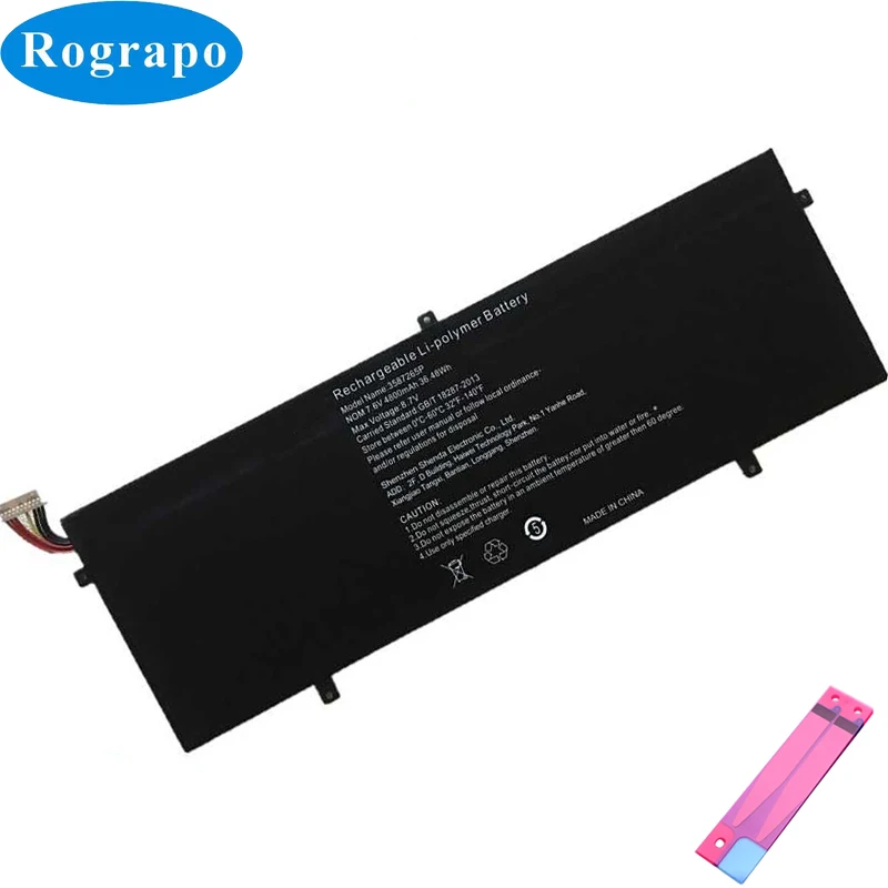 Аккумулятор Ezbook 3 Pro V3 V4 LB10 P313R 3282122 WTL-3687265 HW-3687265 P 3587265P 7 8 проводов для ноутбука