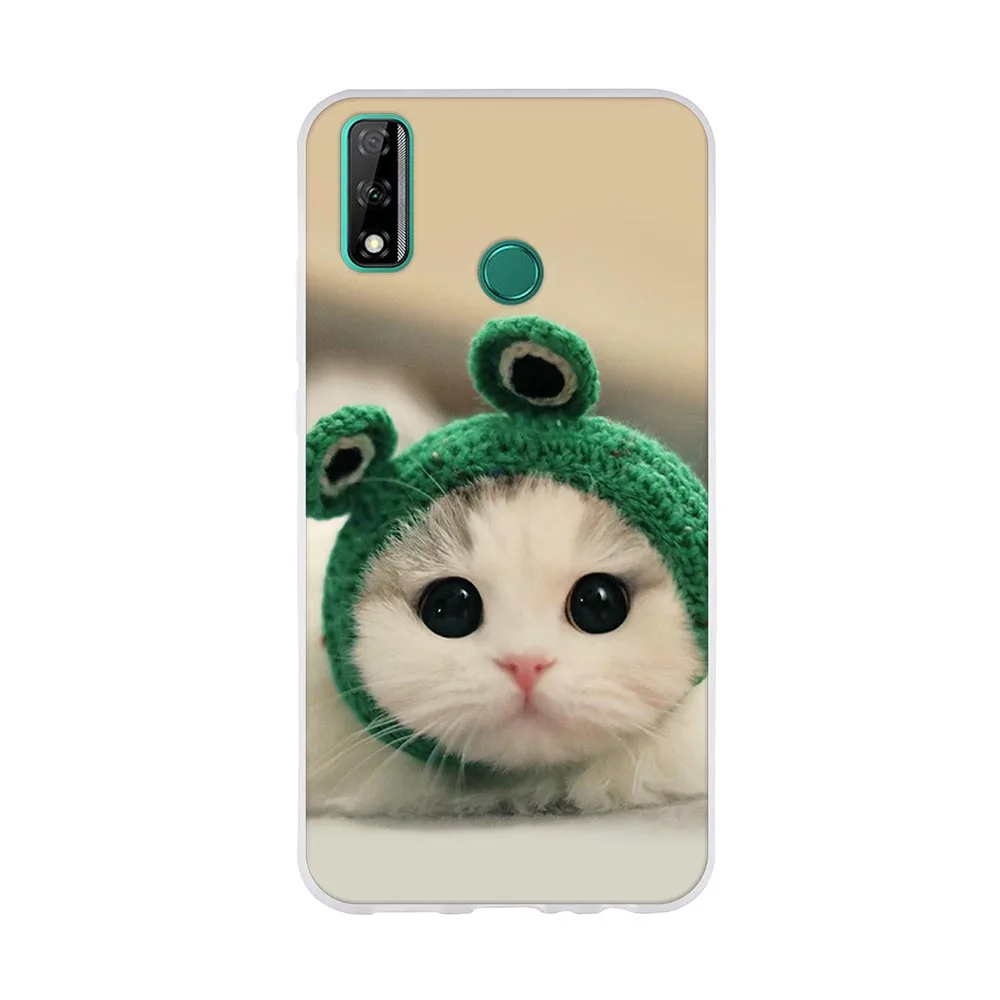 

A For Huawei Y8S Silicone Case Painting Soft TPU Phone Cover For Huawei y8s 2020 for huawei y8 s Back Protective Coque Bumper