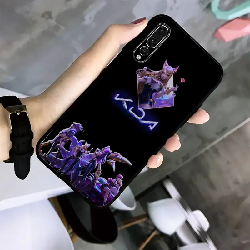 

KAD Girl Group Phone Case For Huawei G7 G8 P7 P8 P9 P10 P20 P30 Lite Mini Pro P Smart Plus Black Soft TPU Cove Fundas