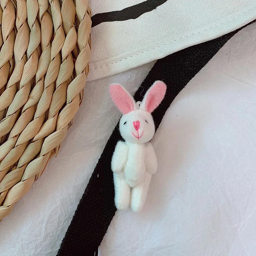 

Cartoon Little Bear Rabbit Brooch Cartoon Plush Brooch Teddy Bear Little White Rabbit Brooch Cute Clothes Scarf Accessories