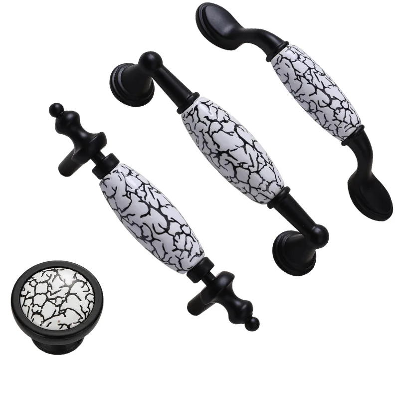 Матовая керамическая Строительная мебель 1 шт. ручки для шкафа лаконичный