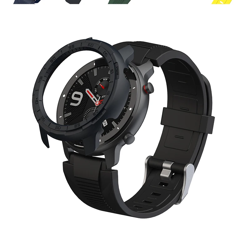 Для Amazfit GTR 47 мм чехол защитный чехол умных часов для Xiaomi Huami Smartwatch крышка аксессуары