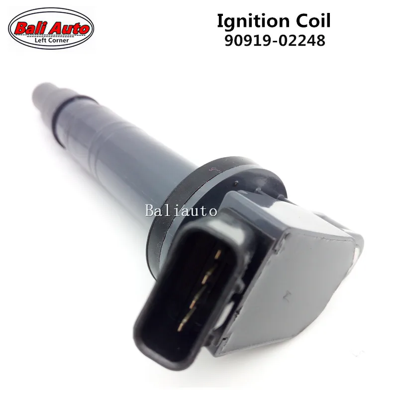 Катушка зажигания с левым углом OEM 90919 02248 для Toyota 4runner Tundra Tacoma FJ Cruiser Lexus IS F|coil toyota|coil
