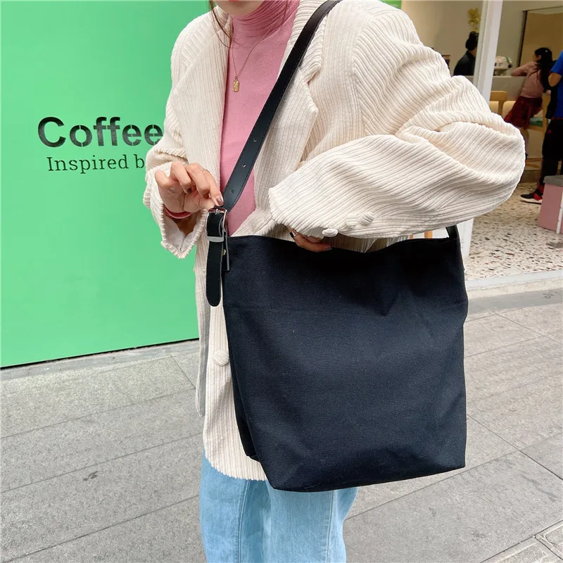 

Korean shoulder bag large capacity environmental protection shopping bag women bag messenger bag women shopping bag