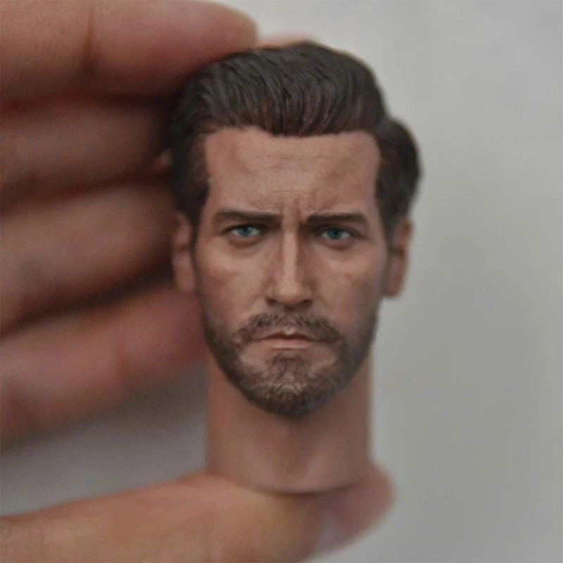 

In Stock 1/6 Jake Gyllenhaal Head Sculpt PVC Male Head Carving Model Fit 12'' Action Figure Soldier Body