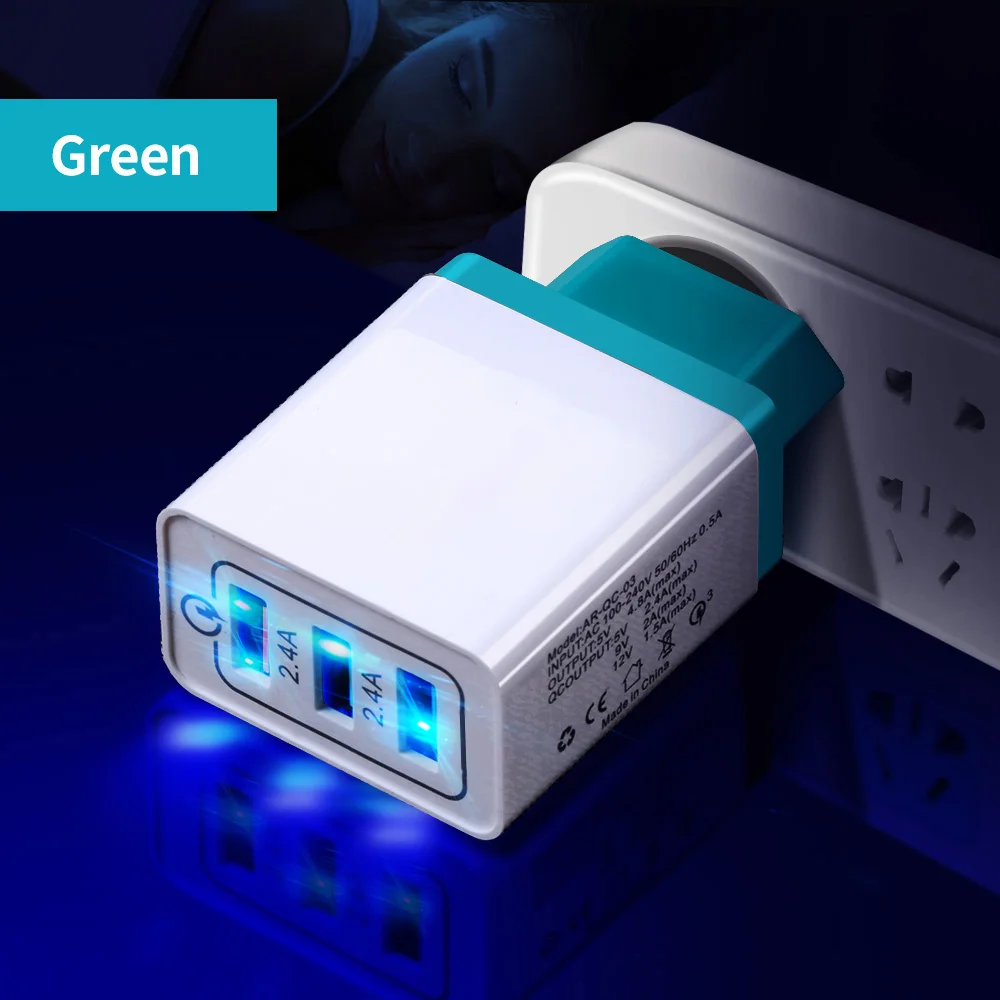 Зарядное устройство Marjay Quick Charge 3,0 USB с 3 портами QC3.0 QC, зарядное устройство для мобильных телефонов для iphone, samsung, Xiaomi, huawei, настенное зарядное устройство для путешествий