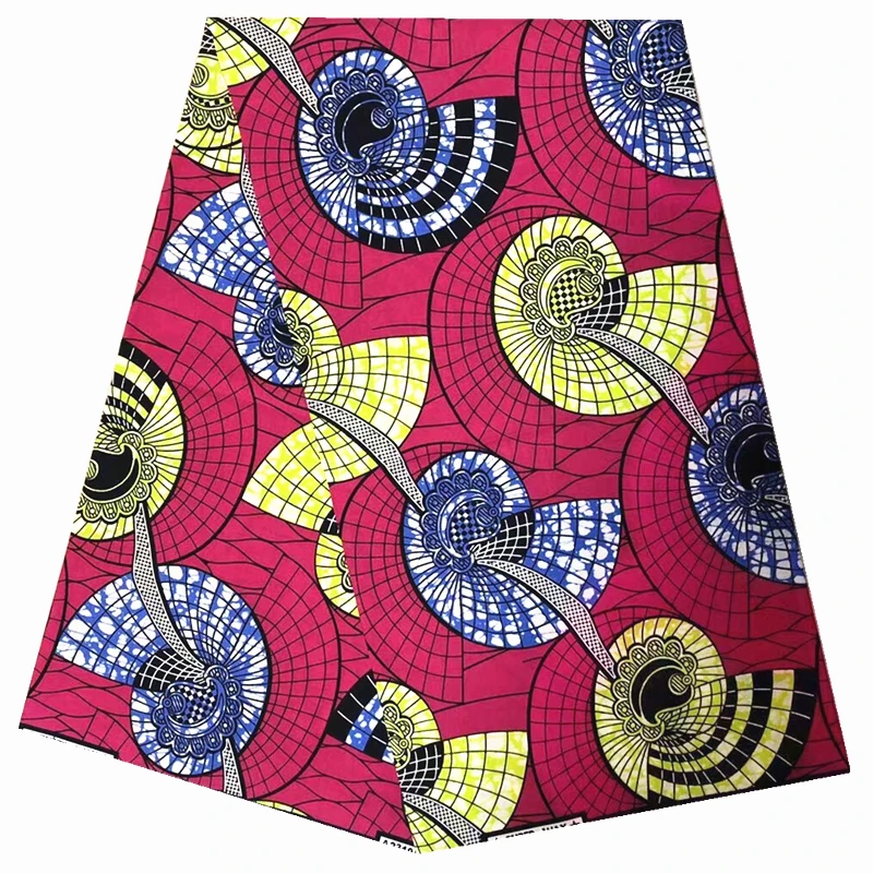 

african fabric 2010 high quality real wax print fabric tissu wax wholesale ankara veritable african ankara fabric