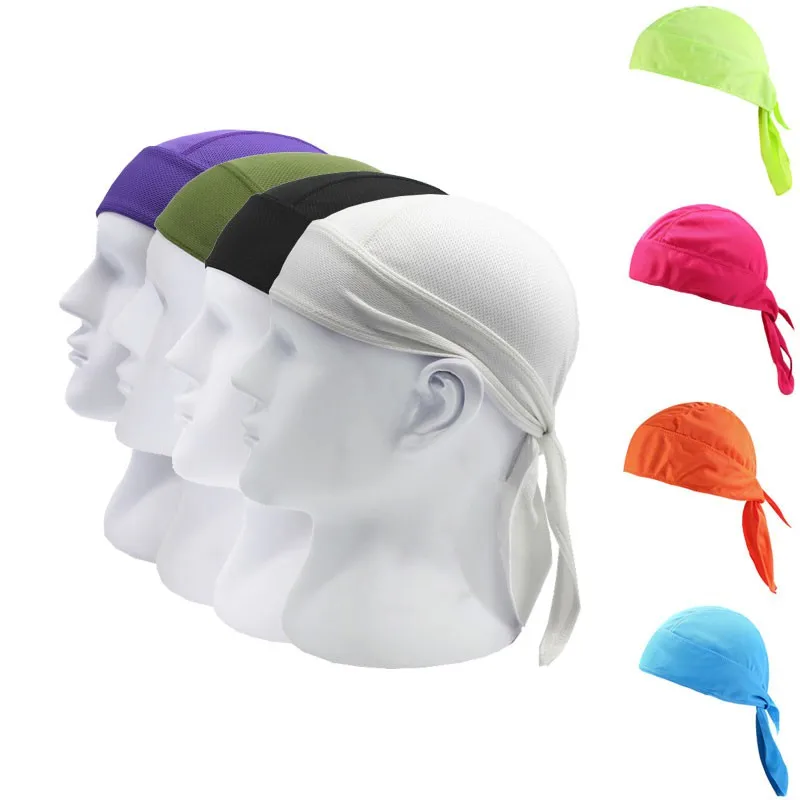 

Quick Dry Pure Cycling Cap Head Scarf Summer Men Running Riding Bandana Headscarf Ciclismo Pirate Cap Headband Men Head Scarf