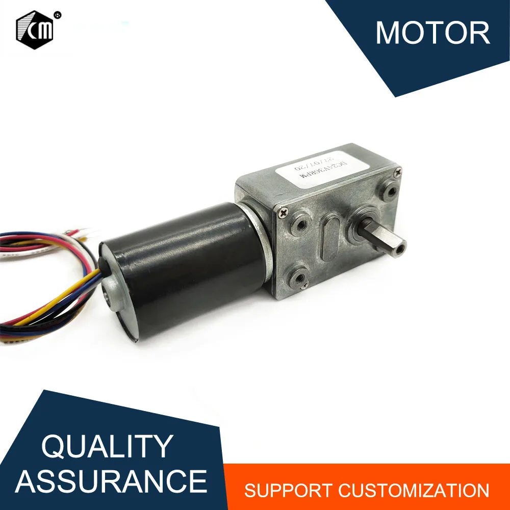 Высокий крутящий момент JGY 2838 12В безщеточный мотор червь постоянного тока